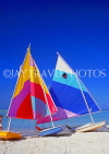 ANTIGUA, West Coast, sailboats on beach, ANT660JPL