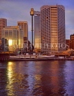 AUSTRALIA, New South Wales, SYDNEY,  Central Business District and Sydney Tower, dusk, AUS184JPL