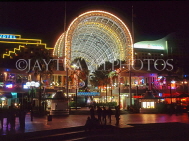 AUSTRALIA, New South Wales, SYDNEY, Darling Harbour, Harbourside Marketplace, at night, AUS147JPL