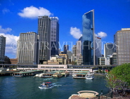 AUSTRALIA, New South Wales, SYDNEY, skyline and Circular Quay, AUS122JPL