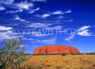 AUSTRALIA, Northern Territory, AYERS ROCK (Uluru), Uluru-Kata Tjuta National Park, AUS208JPL