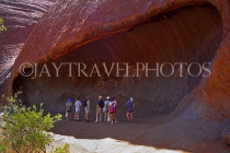 AUSTRALIA, Northern Territory, AYERS ROCK (Uluru), Wave Cave, AUS363JPL