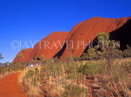 AUSTRALIA, Northern Territory, AYERS ROCK (Uluru) section, Uluru-Kata Tjuta National Park, AUS1236JPL