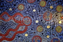 AUSTRALIA, Northern Territory, Aboriginal art (painting for sale), AUS542JPL