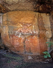 AUSTRALIA, Northern Territory, Kakadu National Park, Nourlangie Rock, Aboriginal Rock Art, AUS326JPL