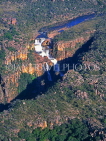 AUSTRALIA, Northern Territory, Kakadu National Park, TWIN FALLS, aerial view, AUS198JPL