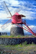 AZORES, Pico Island, windmill, AZ330JPL