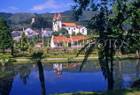 AZORES, Sao Miguel Island, Furnas Valley, Terra Nostra Park and town, AZ286JPL