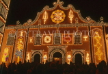 AZORES, Sao Miguel Island, illuminations for Our Lord Holy Christ festival, AZ295PJL