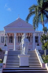 BAHAMAS, New Providence Island, Nassau, Government House & Columbus statue, BAH162JPL