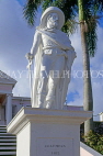 BAHAMAS, New Providence Island, Nassau, Government House, Columbus statue, BAH165JPL