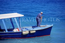 BAHAMAS, New Providence Island, Nassau, fishing boast, BAH281JPL