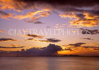 BAHAMAS, New Providence Island, sky, sea and sunset, BAH501JPL