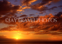 BAHAMAS, New Providence Island, sky, sea and sunset, BAH503JPL