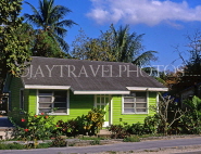 BAHAMAS, New Providence Island, typical house, BAH343JPL