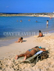 BAHAMAS, Paradise Island, beach and sunbather, BAH361JPL