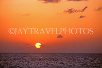 BAHAMAS, Paradise Island, sky, sea and sunset, BAH517JPL