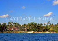 BAHAMAS, Paradise Island, view from sea, BAH429JPL