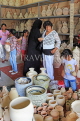 BAHRAIN, A'Ali Pottery Centre (Village), and shoppers, BHR998JPL