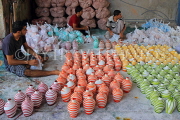 BAHRAIN, A'Ali Pottery Centre (Village), money pots, BHR536JPL