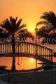 BAHRAIN, Al Jasra, house pool and sunset, BHR602JPL
