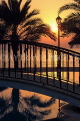 BAHRAIN, Al Jasra, house pool and sunset, BHR603JPL