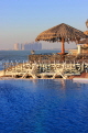 BAHRAIN, Al Jasra, house pool and terrace by the sea, BHR1798JPL