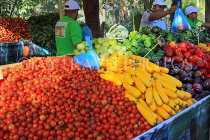 BAHRAIN, Budaiya, Farmers' Market, vegetable stalls, BHR1179JPL