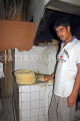 BAHRAIN, Khaboos (Kuboos) flat bread, and baker, BHR1511JPL