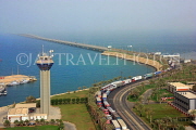 BAHRAIN, King Fahd Causway, view from Observation Tower, BHR394JPL
