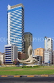 BAHRAIN, Manama, Al Fateh Corniche, Fish Monument, BHR583JPL