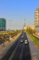 BAHRAIN, Manama, King Faisal Highway, view towards Bahrain World Trade Centre, BHR712JPL