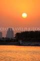 BAHRAIN, Manama, King Faisala Corniche, Sunset over Reef Island, BHR723JPL