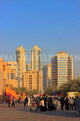 BAHRAIN, Manama, Sanabis area skyline, evening, BHR1197JPL