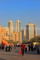 BAHRAIN, Manama, Sanabis area skyline, evening, BHR1198JPL