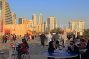 BAHRAIN, Manama, Sanabis area skyline, evening, BHR1199JPL
