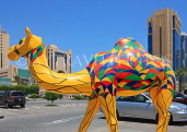 BAHRAIN, Manama, Seef Mall shopping centre, Camel sculptures, public art, BHR369JPL