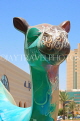 BAHRAIN, Manama, Seef Mall shopping centre, Camel sculptures, public art, BHR373JPL
