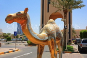 BAHRAIN, Manama, Seef Mall shopping centre, Camel sculptures, public art, BHR378JPL