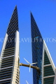 BAHRAIN, Manama, World Trade Centre towers, BHR385JPL