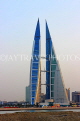 BAHRAIN, Manama, World Trade Centre towers, dusk view, BHR1912JPL