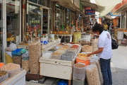BAHRAIN, Manama, traditional souk, spices and dried food stalls, BHR288JPL
