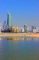 BAHRAIN, Manama, view towards financial business area, BHR1220JPL