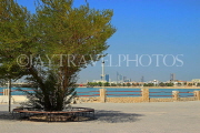 BAHRAIN, Muharraq, Arad Fort, and view of Manama skyline, BHR576JPL