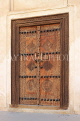 BAHRAIN, Muharraq, Shaikh Isa Bin Ali House, elaborate door carvings, BHR791JPL