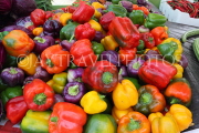 BAHRAIN, Noor El Ain, Garden Bazaar, Farmers Market, Peppers, BHR1881JPL