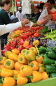 BAHRAIN, Noor El Ain, Garden Bazaar, Farmers Market, stalls, peppers, BHR2022JPL