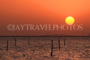 BAHRAIN, coast by Al Jasra, and sunset, BHR1381JPL