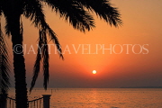 BAHRAIN, coast by Al Jasra, and sunset, BHR630JPL