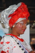 BRAZIL, woman in traditional dress and headgear, BRA52JPL